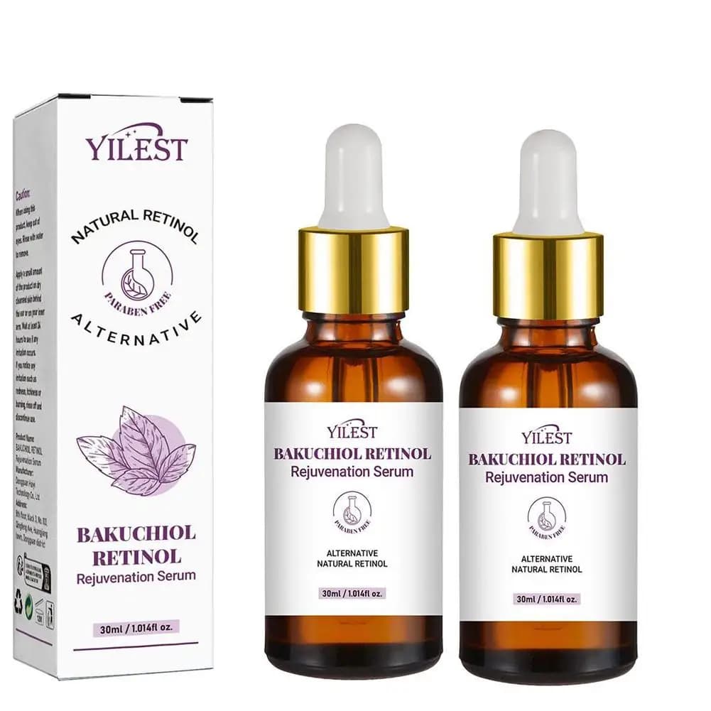 1/2PCS Bakuchiol Retinol Retirement Serum For Face Minimizing Retinol Rugs and Vitamin Siero Viso Skin Care Satin