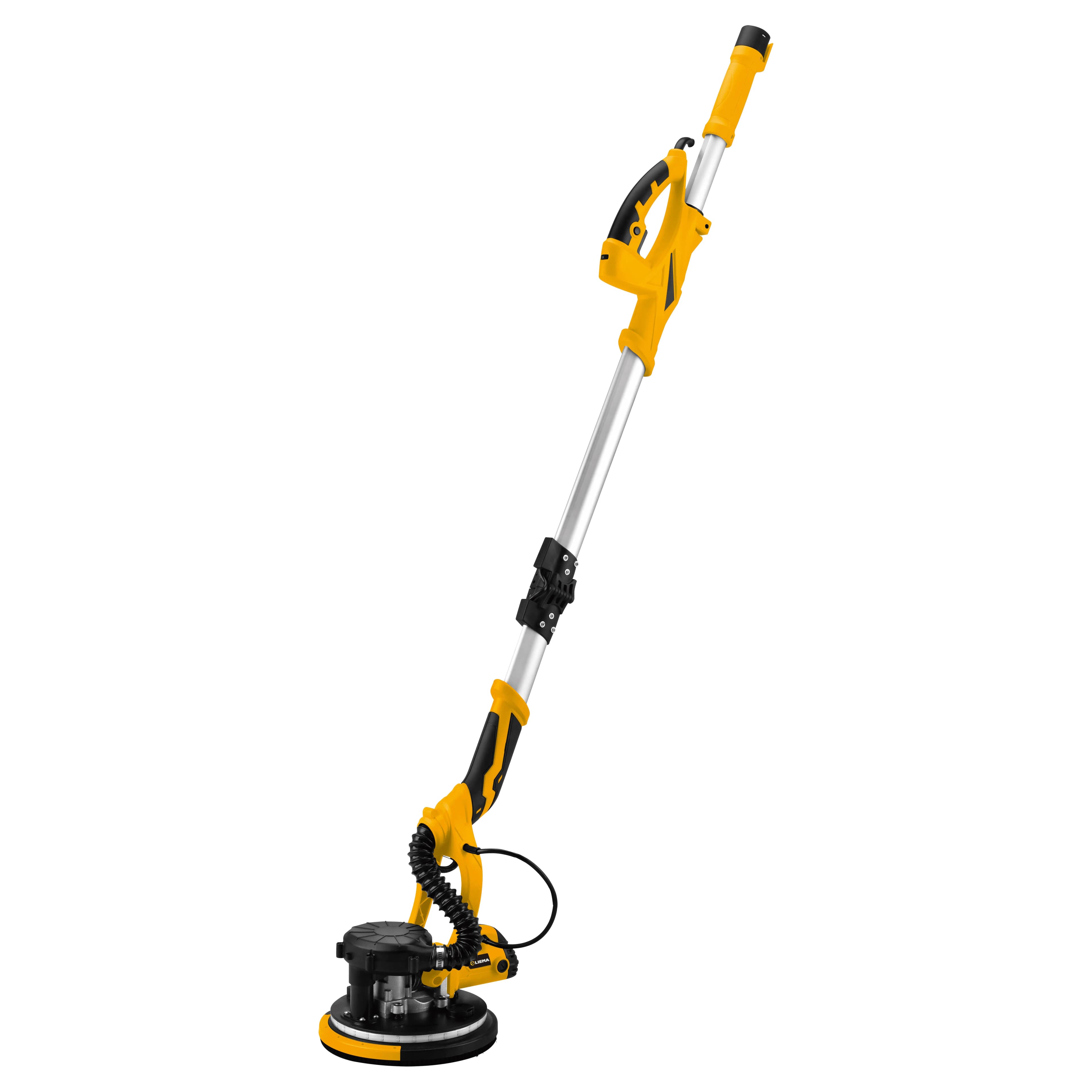 Levigatrice Elettrica Industriale Fai-da-Te 220V con Asta Lunga Pieghevole, Doppia Lampada, Nastro Abrasivo per Pareti e Stucco, per Uso Domestico