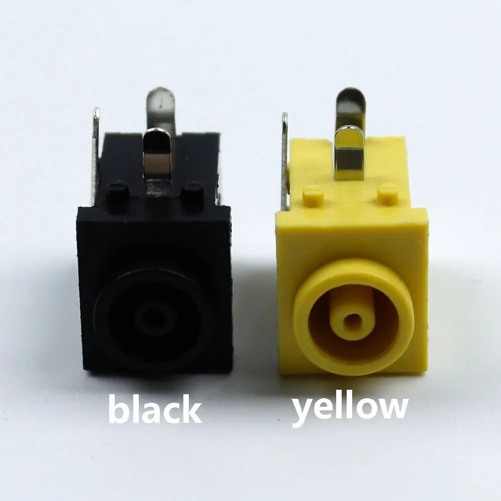 2 Pcs 5.0*3.0mm DC Power Jack femmina connettore di ricarica Jack a 3pin per laptop Samsung RC420 R700 N140 N145 NP 305 v4a Series