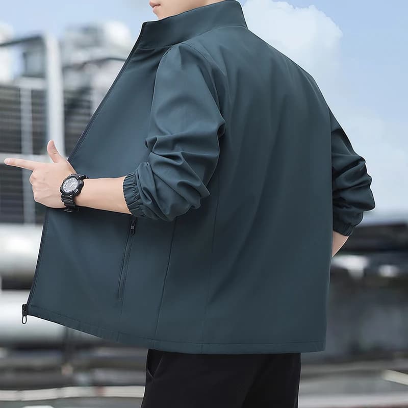 Stand Collar Men Clothing High Quality Wind-Resistant Breathable Comfortable Roupas Masculinas Oversize 5XL Outdoor Jacket Coat