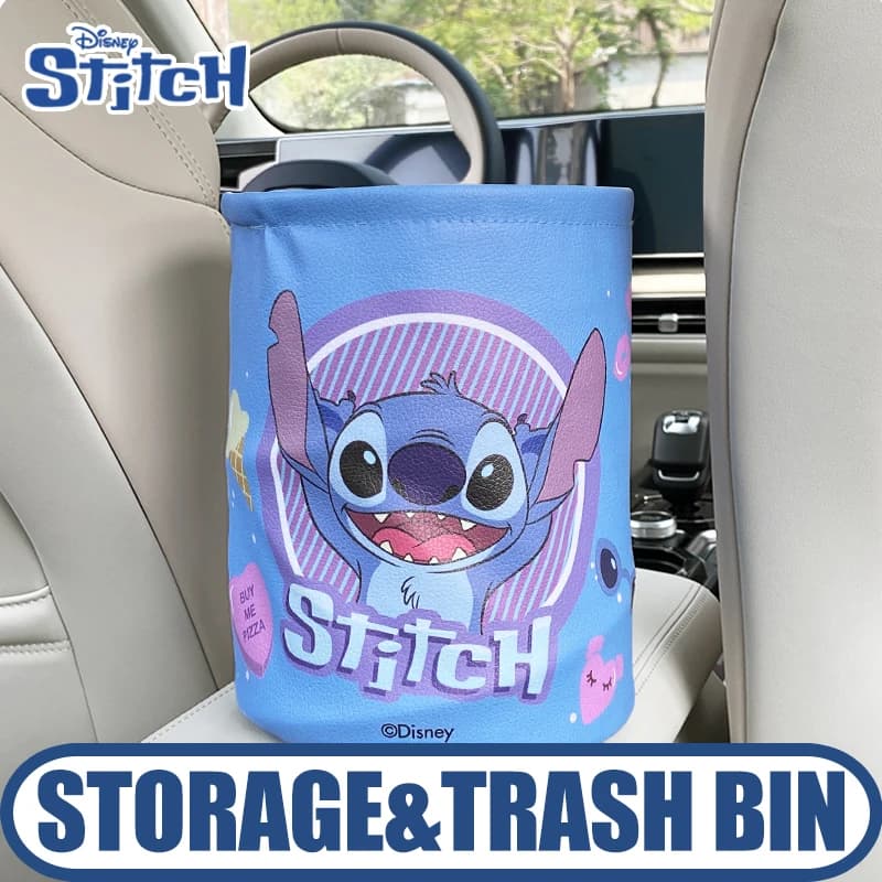 Organizzatore per auto Disney Stitch, contenitore portaoggetti, portaoggetti per auto, portaombrelli, accessori per interni