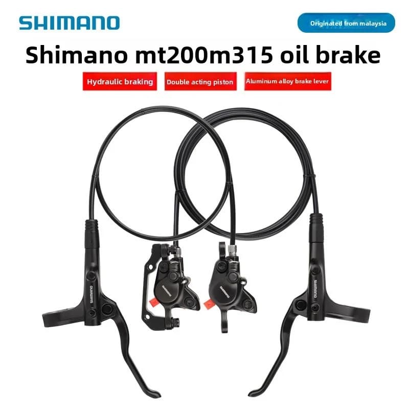 Leva freno SHIMANO Xi ManoMT200, freno a disco idraulico per mountain bike, freno a olio per bici pieghevole