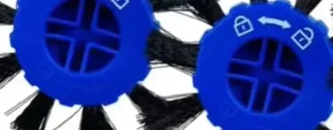 Spazzola laterale da 3 pezzi per aspirapolvere robot BOBOT Intense 232, accessori per la pulizia degli angoli, in plastica e nylon