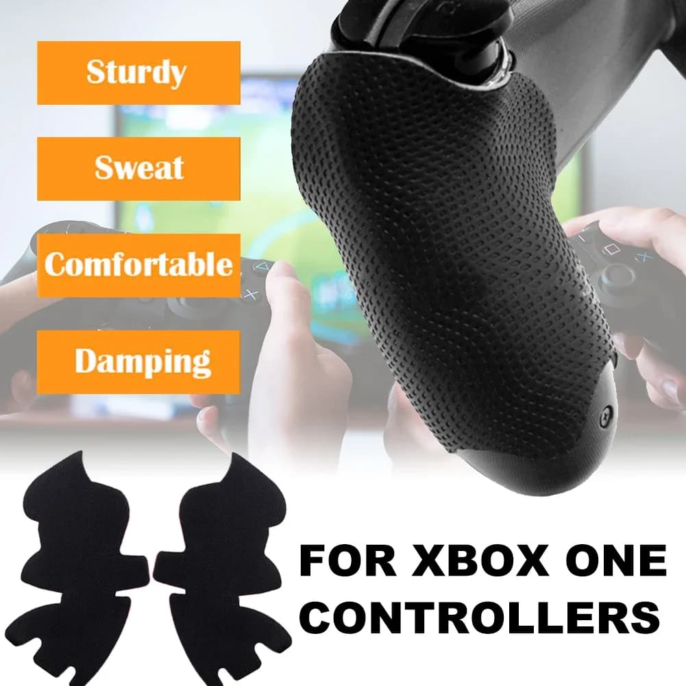 Antiscivolo Slip Gamepad Sticker impugnature in gomma assorbente del sudore per accessori per Controller Xbox One Cover protettiva patch adesive