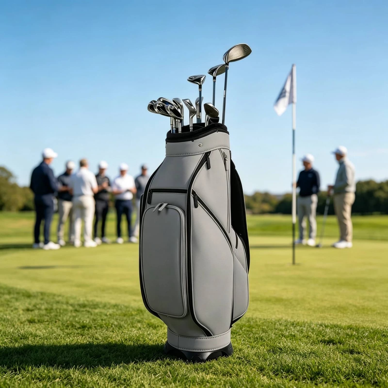 Golf Stand Bag Portable Golf Carry Bag Stable Lightweight for Golfers, Driving Range