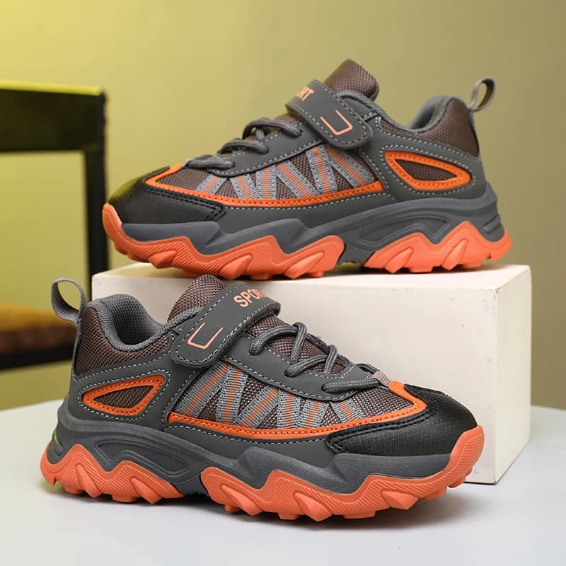 Stivali per bambini per ragazzi e ragazze antiscivolo per bambini comode scarpe sportive per studenti sneakers da esterno leggere scarpe da ginnastica scarpe da trekking