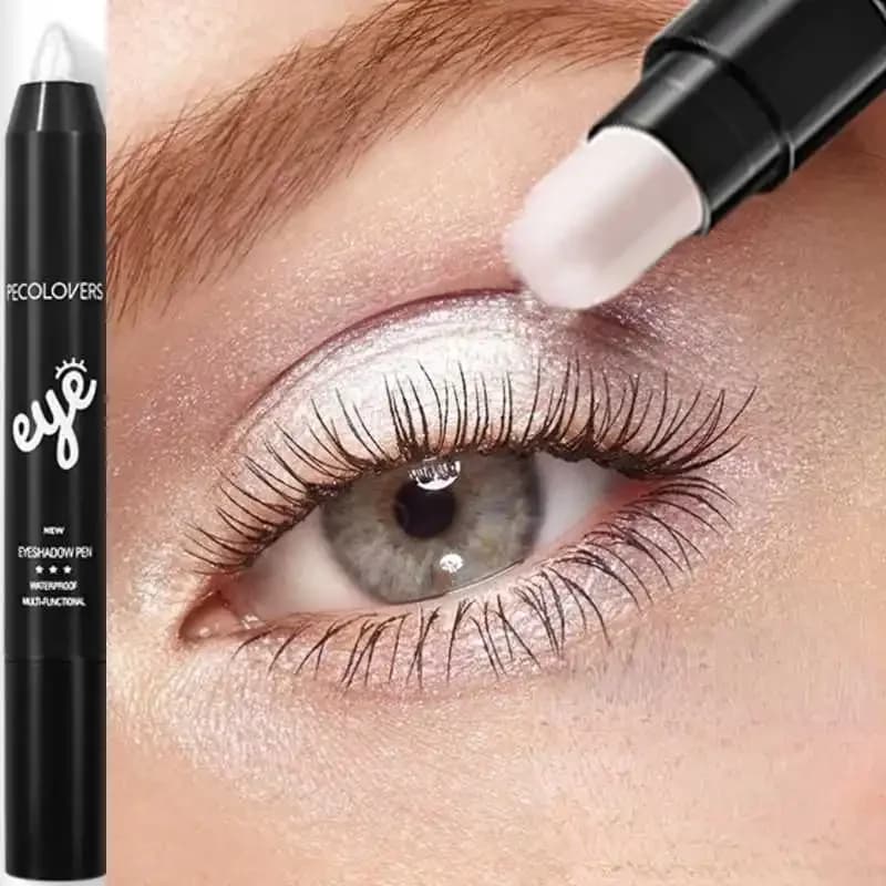 Eyeliner Pencil Waterproof Glitter Matte Naked Umbrella Pigment For Makeup Pen For Shade Silk Kiss 6 Colors