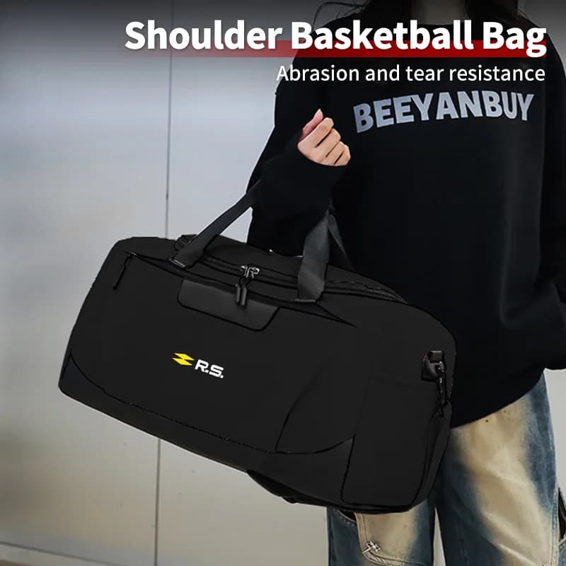 Car Styling Gym Bag Large Capacity Sports Tote Travel Shoulder Backpack For Renault Grand Sill Guard Koleos Kadjar Scenic Megane
