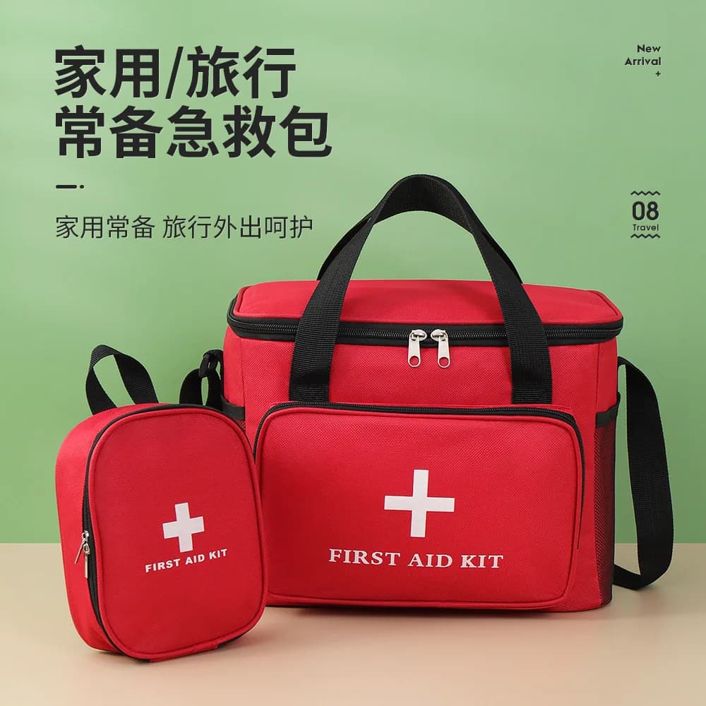 Kit di pronto soccorso portatili, medicinali per la prevenzione dell'epidemia, kit di emergenza montati su veicolo domestico, kit di stoccaggio esterno