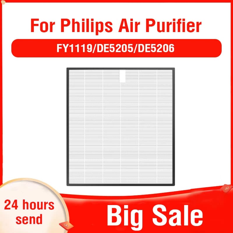 Per la sostituzione del filtro purificatore d'aria Philips FY1119 DE5205 DE5206 Filtro Philips FY1119 DE5205 DE5206