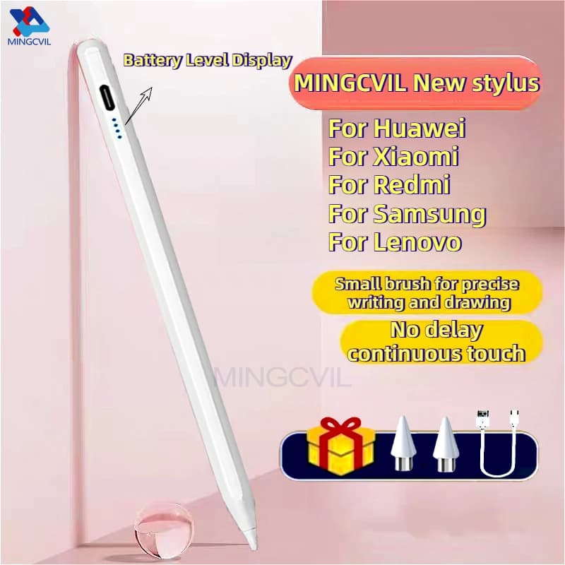 Stilo MINGCVIL per Xiaomi Pad 8 7 6, per Samsung Tab A9 A11 senza rilevamento del palmo, per Honor Pad e tutti i tablet Android.