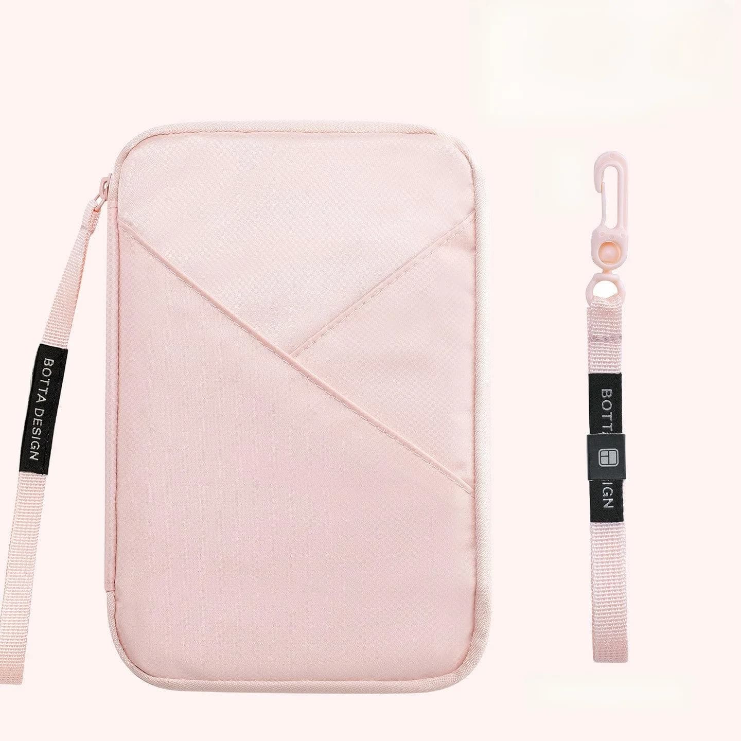 Porta Carte RFID Antifurto, Borsa Porta Documenti da Viaggio, Custodia Protettiva per Pass di Imbarco e Passaporto per Viaggi Internazionali