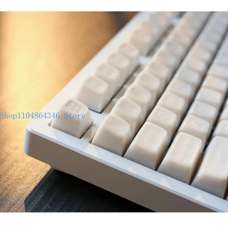 5ASD a doppio colpo bianco jade keycap 142keys keycaps a due colori iniezioni PBT keycaps