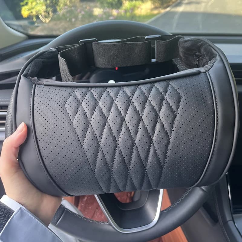 for Audi A3 A4 A5 A6 A7 A8 Q5 Q7 Q8 S6 S7 S8 RS4 RS5 RS6 1 car headrest and lumbar support pillow, suitable for all seasons