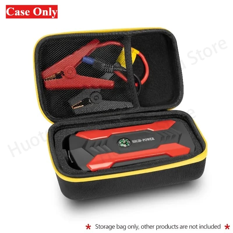 Custodia da viaggio rigida in EVA per esterni - Custodia protettiva durevole per avviamento batteria per auto portatile Baseus 12V Jump Starter Power Bank