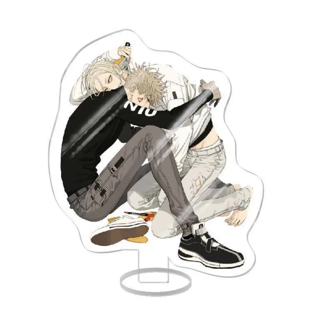 Simpatico Ornamento in Acrilico - Supporto Acrilico 19 Days Old Xian Jian Yi BL - Supporti in Acrilico 15cm Hetian BL Anime 19 Days Figure Stand Man