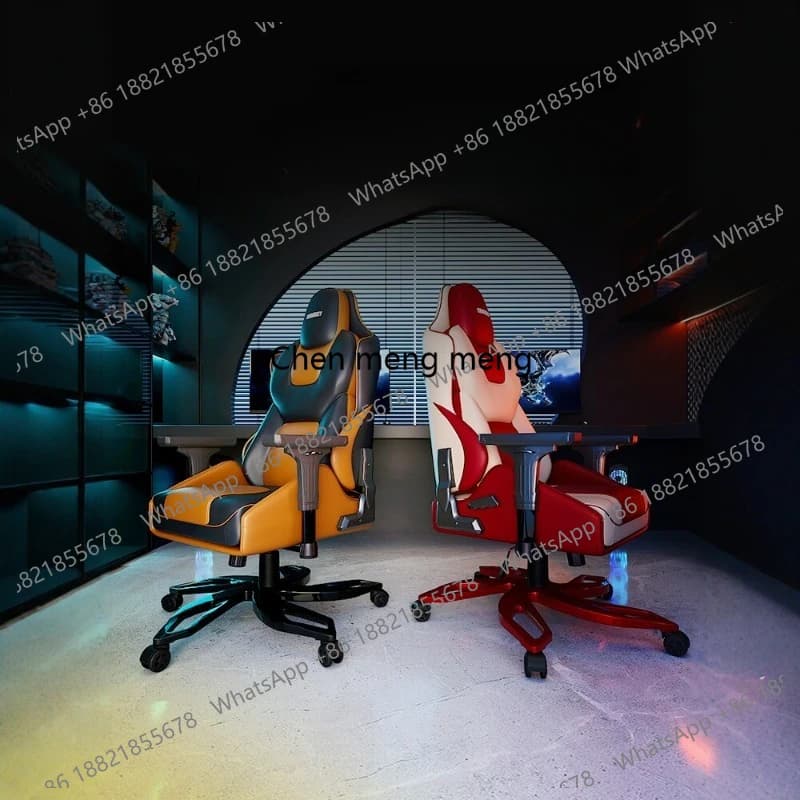 Sedia da Gaming Ergonomica Knight, Sedia da Ufficio Reclinabile per Computer, Comfort Domestico per Sedute Prolungate