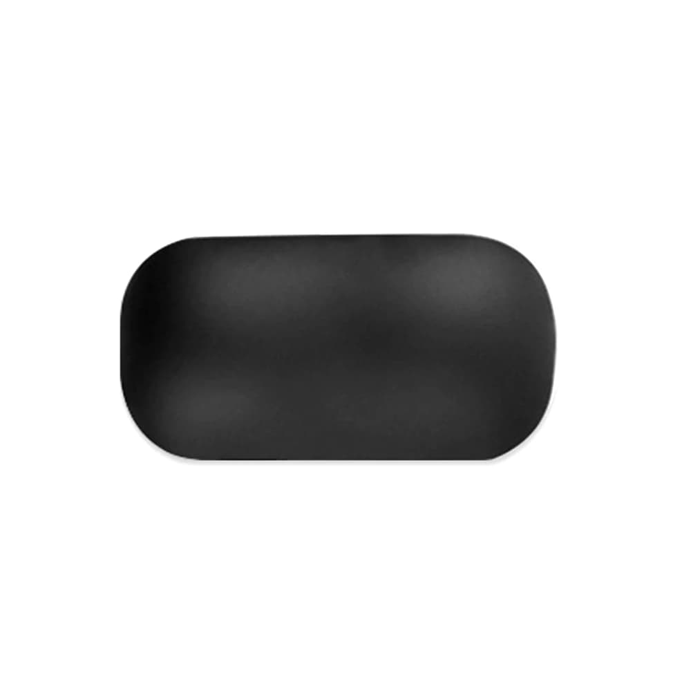 Tappetino da polso per mouse in silicone morbido Poggiapolsi per mouse Supporto per polso ergonomico in silicone Tappetino per mouse Cuscino per cuscino per mano Tappetino da polso nero