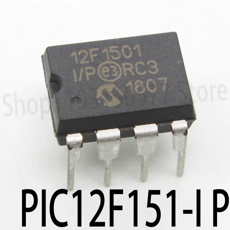 Microcontrollore di memoria flash a 8 bit con chip DIP-8 plug-in diretto PIC12F629-I/P da 1 pezzo