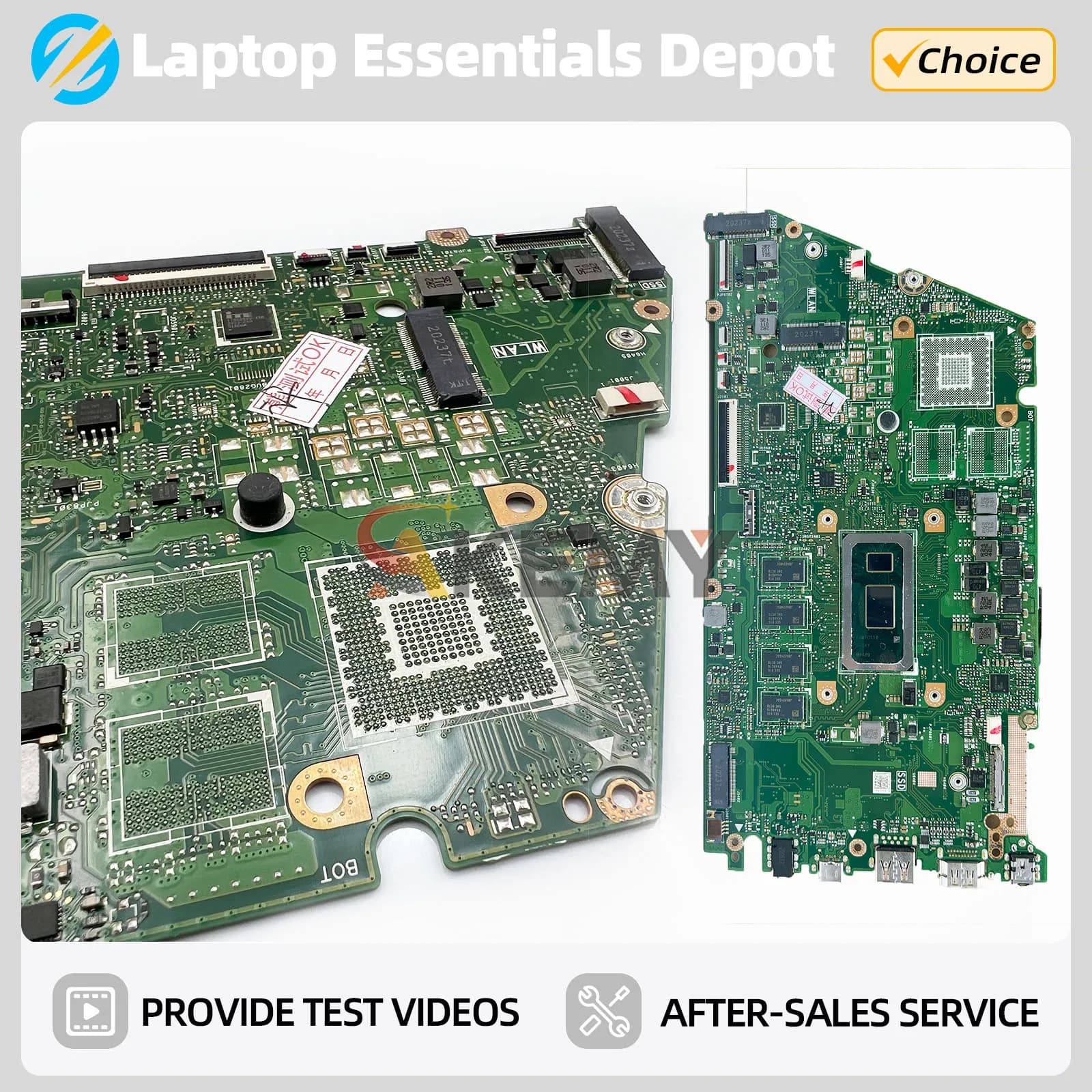 X421FL Mainboard W/i5 i7 10th Gen 4G/8G/16G-RAM For ASUS X421FAY X421FA V4050F X521FA X521FL S433F S533F Laptop Motherboard