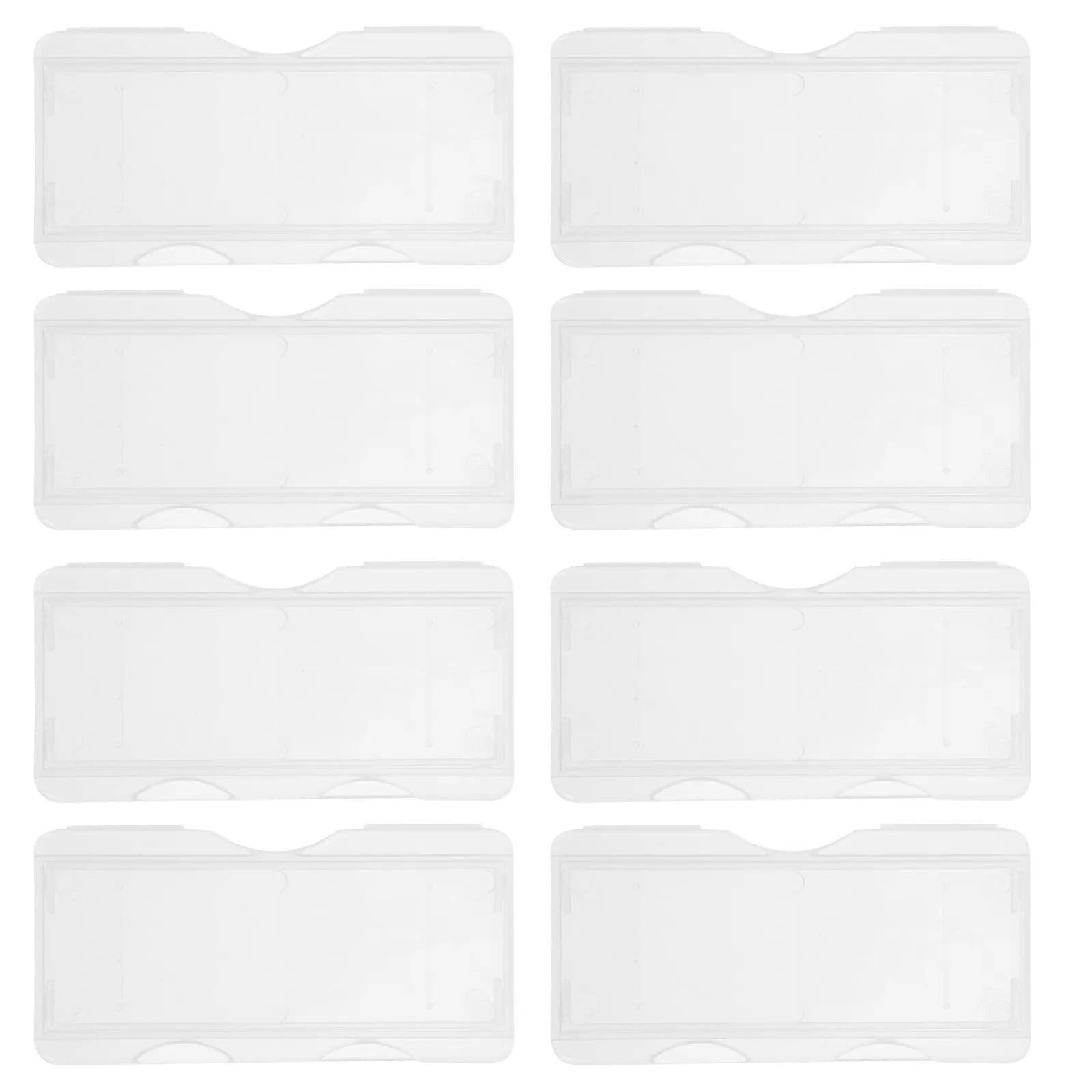 Scatola Porta-Preparati per Microscopio in Plastica Premium da 100 Pezzi per Laboratori, Esperimenti e Insegnamento