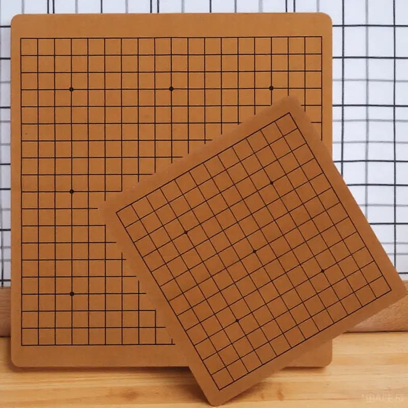 Set di Scacchi Pieghevole Portatile a Doppia Faccia 2 Pezzi, Gioco Educativo Strategico per Bambini