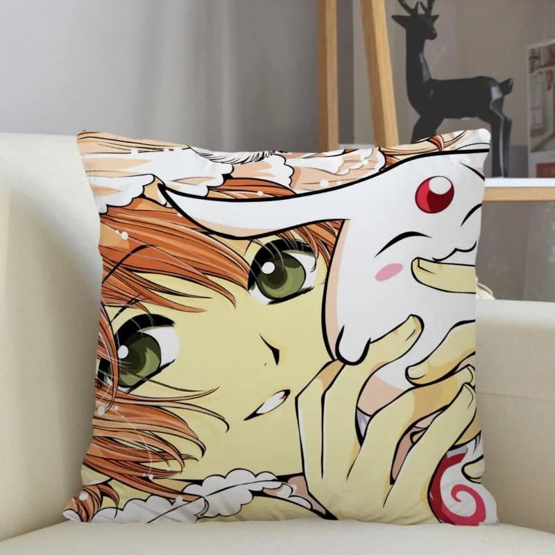 Tsubasa RESERVoir CHRoNiCLE federa decorazione della casa 45x45cm cerniera quadrata federa copricuscino Drop Shipping 04.24