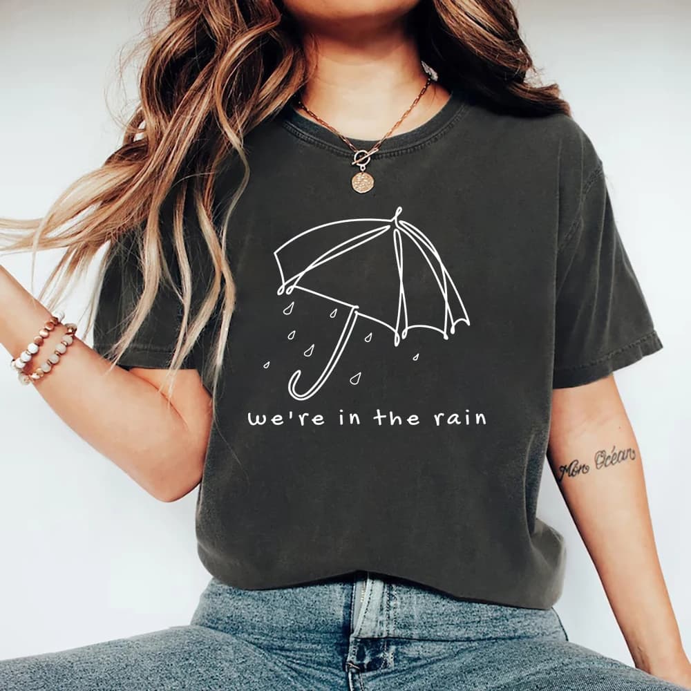 The Rose Camicia Kpop Concerto Merch K-pop Regalo Donna Magliette grafiche Manica corta Coreano Rock Tee Streetwear Top Abiti femminili