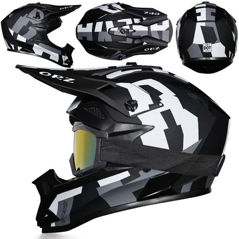 Helmet MTB Sports helmet Helmet Mtocross Orz riding helmets off-road helmets men and women's wild mountain racing off-road