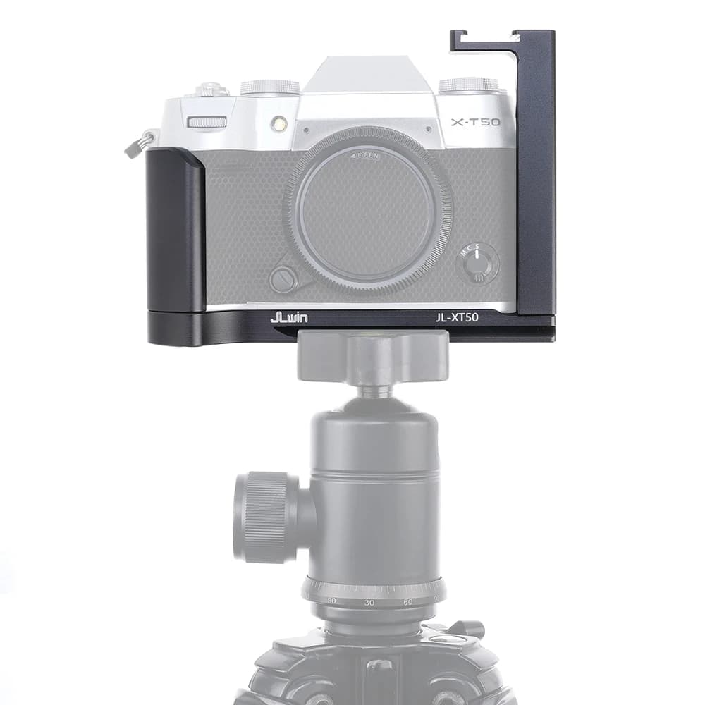 FOTGA Retro Camera Cage X-T50 For FUJIFILM X-T50 With Quick Release Plate for Arca-Type Tripod Aluminum Alloy Full Camera Case