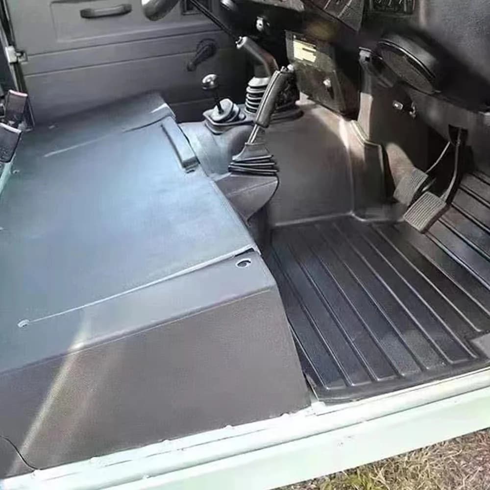 Tappetino per auto s con tappetino per console centrale per sottopiede Land Rover Defender 300 tdi td5