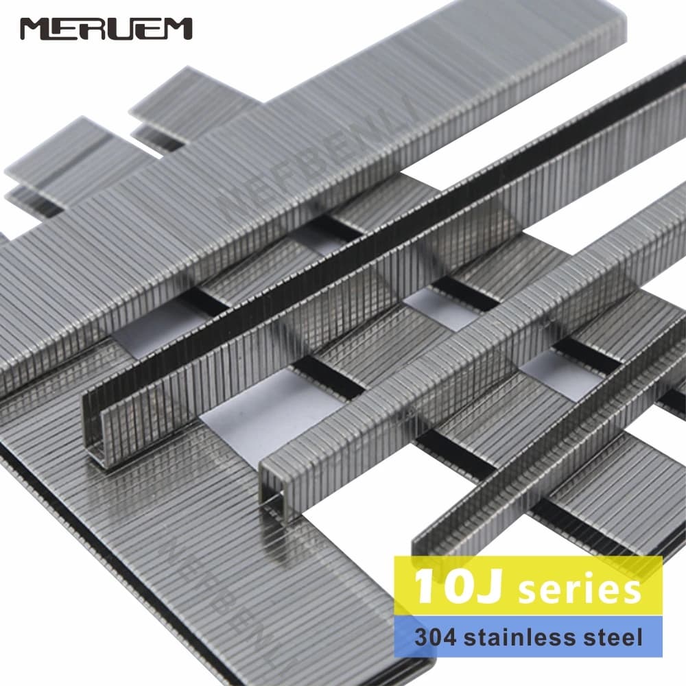 Chiodi per pistola in acciaio inossidabile 304, 4000 pz, F15/F20/F25/F30/1010J/1019J/1022J, chiodi dritti per pistola sparachiodi elettrica, per bricolage