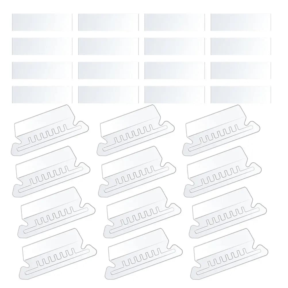 100 etichette per cartelle portadocumenti, etichette staccabili in PVC per la classificazione dei documenti, piccole etichette identificative per archivio, organizzazione dell'ufficio