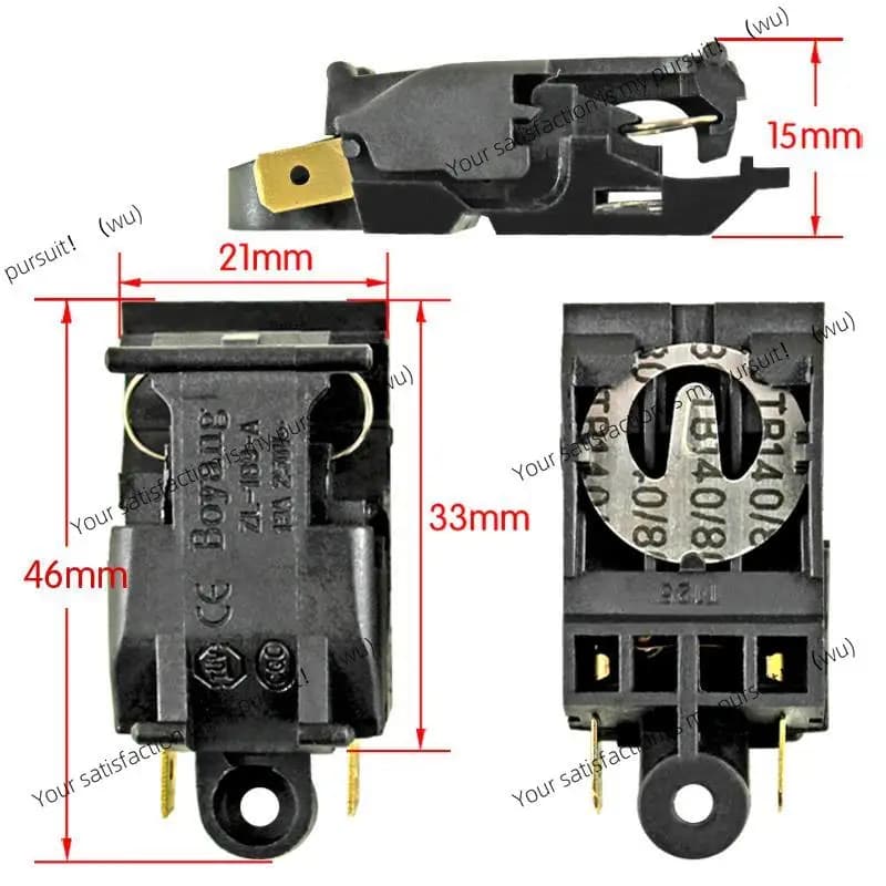 2-piece electric kettle switch temperature, electric kettle steam temperature control