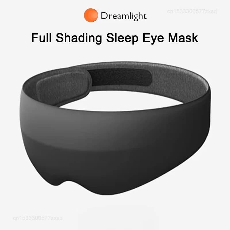 Mascherina per Occhi Dreamlight 2S/4S con Oscuramento Totale, Rilassante, per Uomini e Donne, Ideale per Viaggi e Sonno Notturno