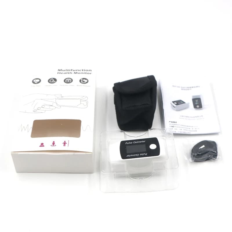 New Smart Oximeter Sphygmomanometer SpO2 PR PI SYS DIA Fingertip Oxymeter Pulse Oximetro Blood Presure Meter Household