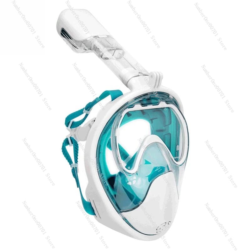 Maschera Subacquea Integrale - Maschera da Immersione in Vetro Temperato Antiappannamento con Attrezzatura per Respirazione Subacquea