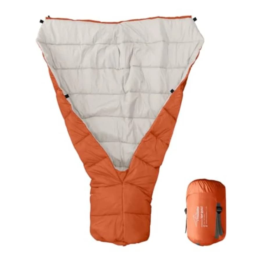 Top Quilt for Hammocks, Ultralight Sleeping Bag Topquilt, Warm Insulation Sleeping Quilt for Outdoor Hammock Camping