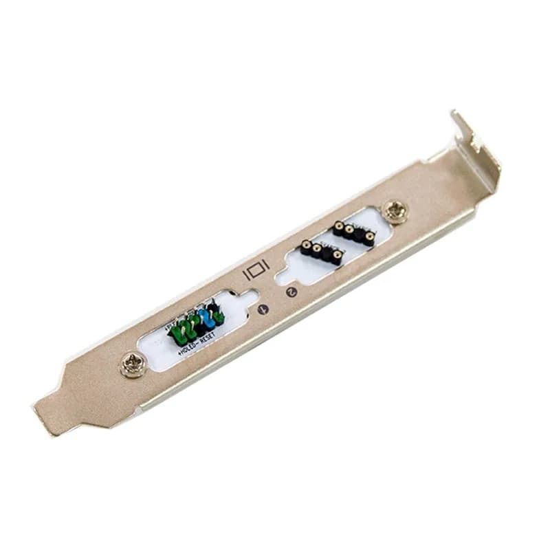 Custodia per computer Porta di accensione esterna Deflettore Pannello frontale con scheda di installazione luce ARGB 5V 3 pin Alimentazione+/-, HDD, resto, alimentazione SW