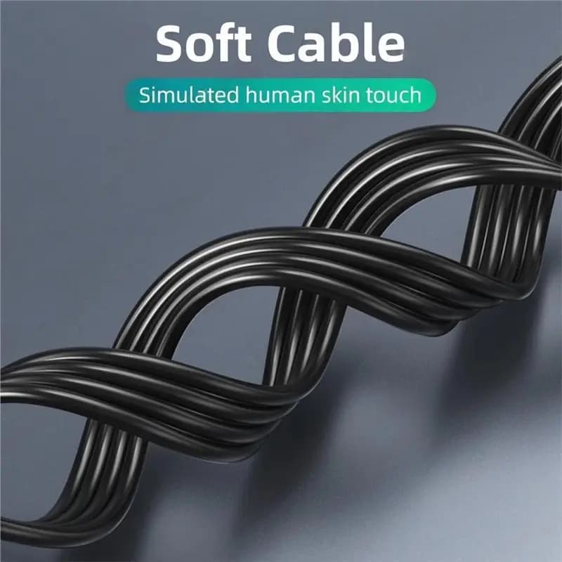 Flat Flexible USB Male To Type C Male Charging And Data Cable 90 Degree Straight, Up/Down, Left/Right Angle Design T1
