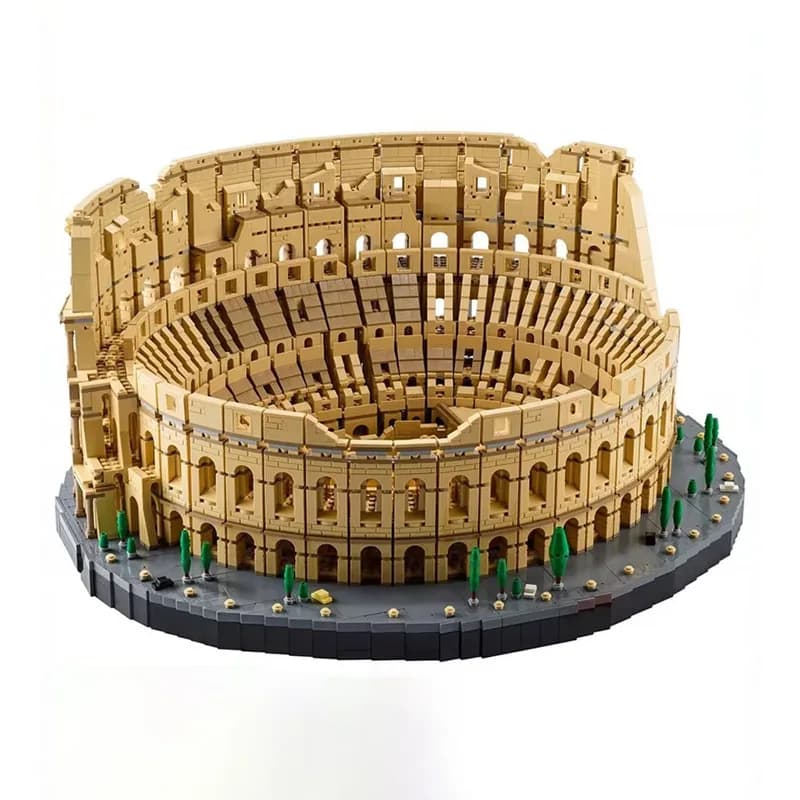 Compatibile con i mattoncini Lego Colosseum, serie Icons, modello architettonico di un punto di riferimento, per appassionati adulti.