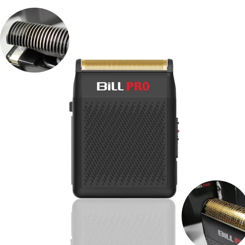 BILL PRO 400 Rasoio professionale Nuovo direttore sbiancante Beauty Light Head Tool Vintage Oil Head Styling Barbiere Trimmer da barba