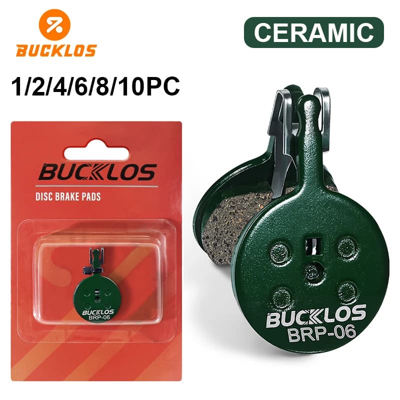 BUCKLOS BRP-06 Bicycle Hydraulic Disk Brake Pads Ceramic Bike Brake Pads for Avid BB5/DSK-310/DC-710 MTB Road Cycling Disc Pads