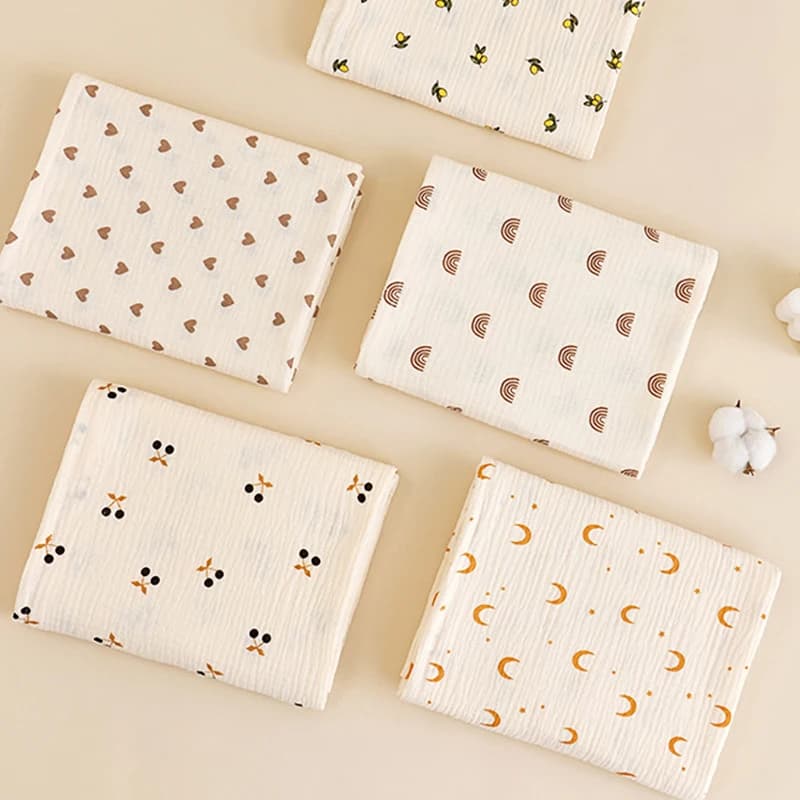 Coperta per neonati asciugamano da bagno in cotone Swaddle in mussola per neonati copertura per passeggino estivo avvolgere garza coperta per dormire per bambini articoli per bambini