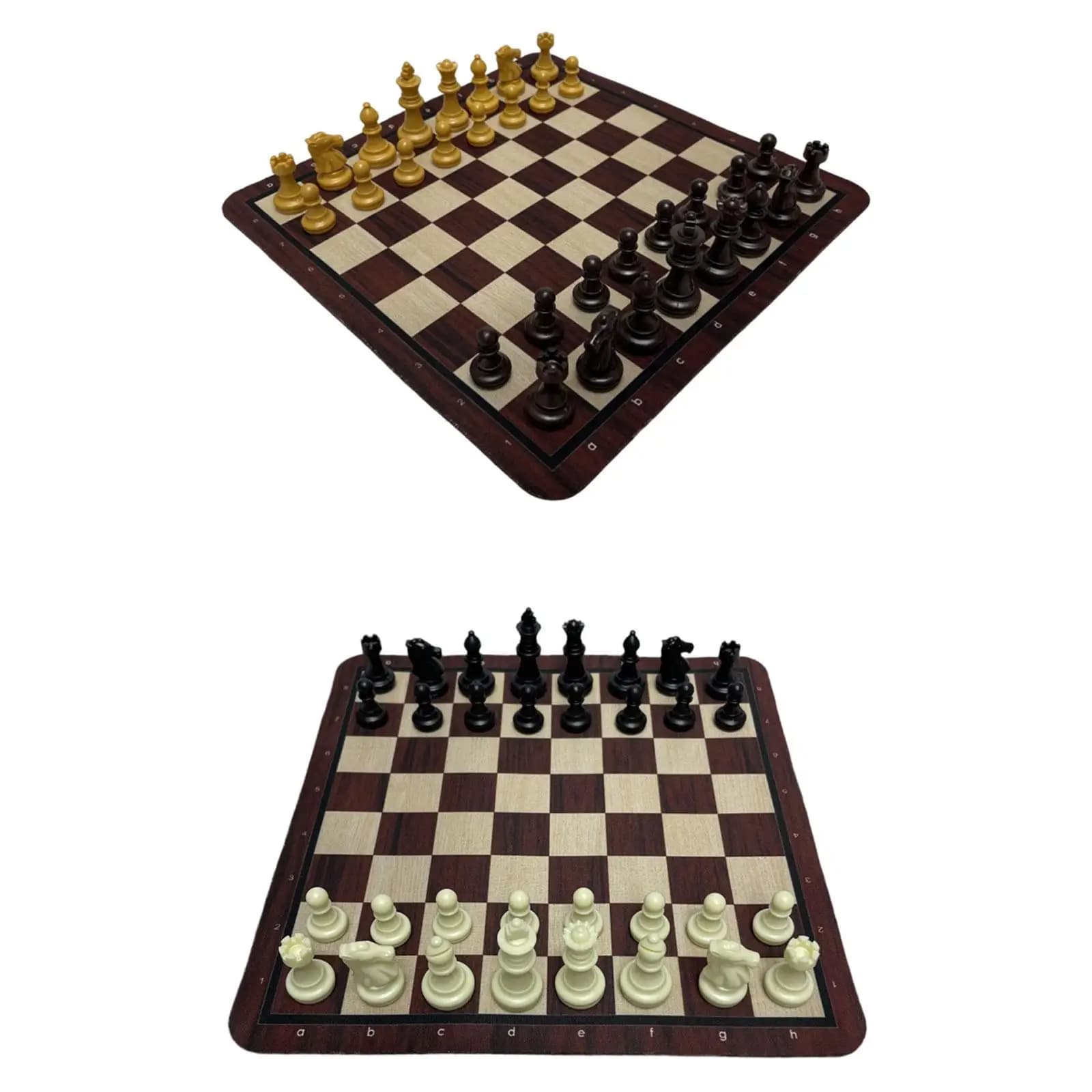 Set di scacchi professionale per regali per bambini Gioco per famiglie portatile multiuso