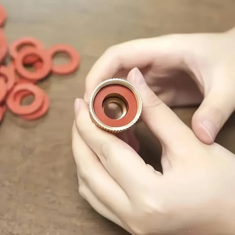40pcs Durable Long Lasting Silicone Tap Washers Leakproof Sealing Rings Replacement Gaskets for Garden Hose Fittings