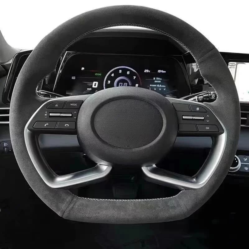 Cruz Tucson Custom Car Flyer Soft Leather Suede Wheel Cover for Anti-slip Car for Hyundai AVANTE Santa