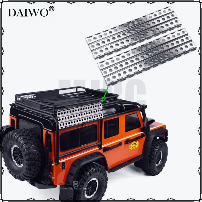 Piastra di Protezione in Metallo per Veicoli RC Cingolati 1/10, per Trx4 Defender Bronco Axial Scx10 90046 D90 Yikong Rgt Rc4wd