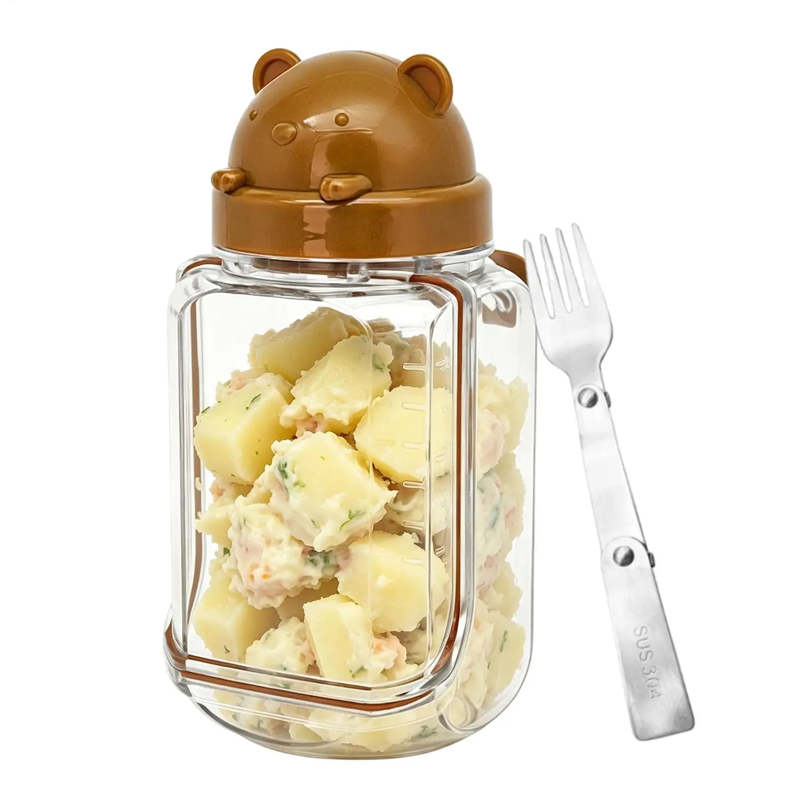 Contenitore per insalata trasparente, contenitori per alimenti, contenitore per insalata per il pranzo, per la preparazione dei pasti, casa, cucina, scuola, ufficio, palestra, campeggio, ristorante, sala da pranzo