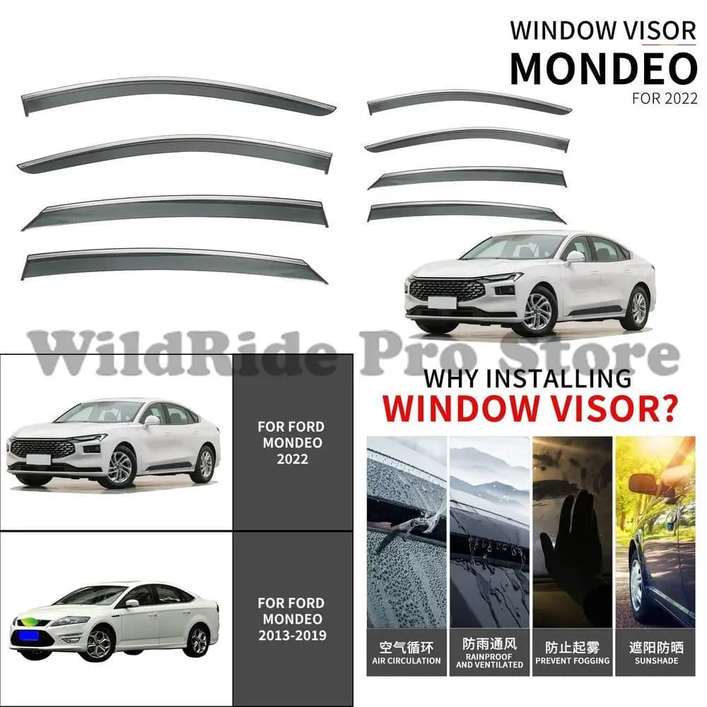 1 set parasole per parabrezza per auto con computer stampato ad iniezione di fascia alta Ford Mondeo Fusion 2023